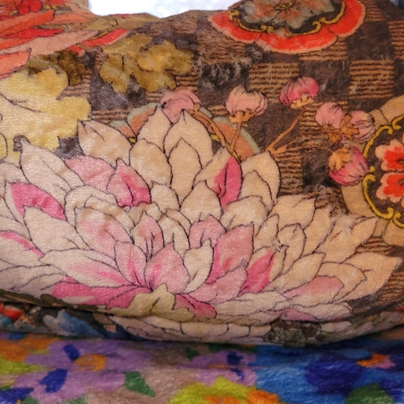 Last 1 Johnny Was Taylor Mandala Reversible Dog Bed, Orange, S, NWT, 24" D, Boho - Picture 9 of 16